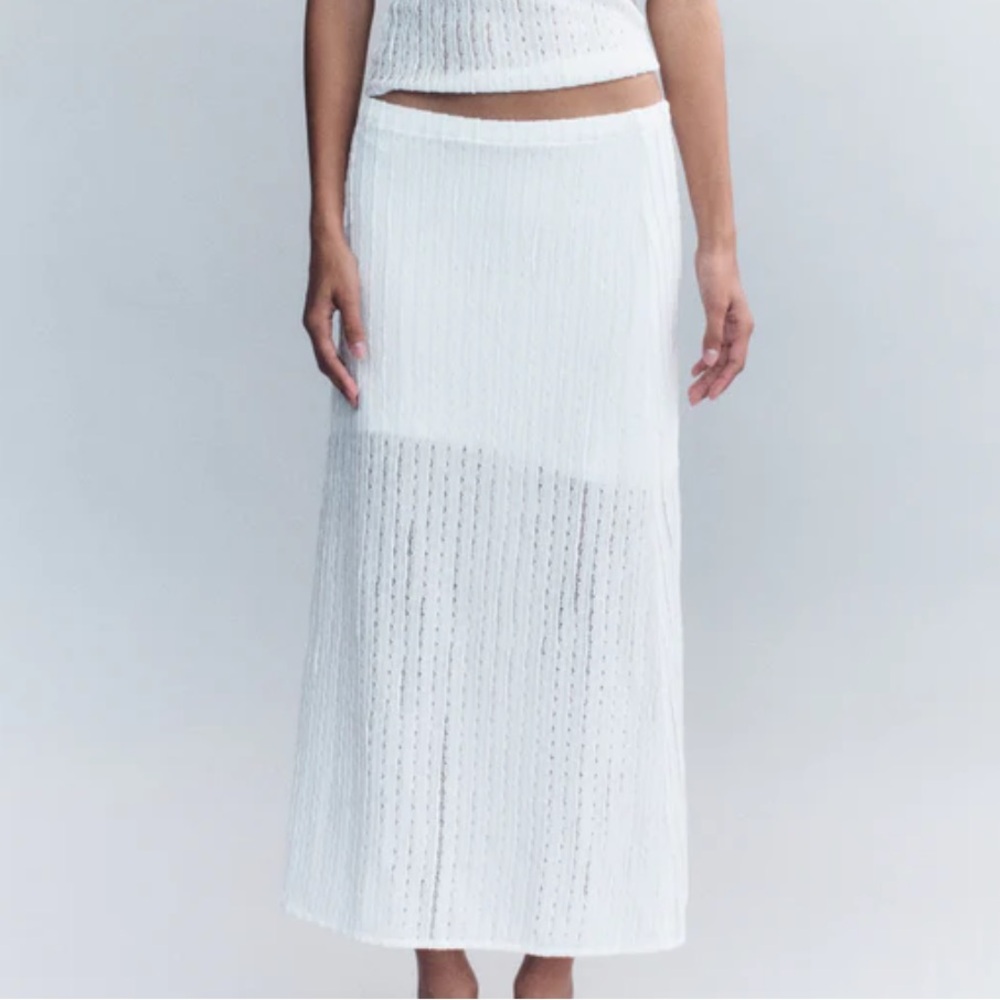 NWT With Jean Lou Lou Midi Skirt